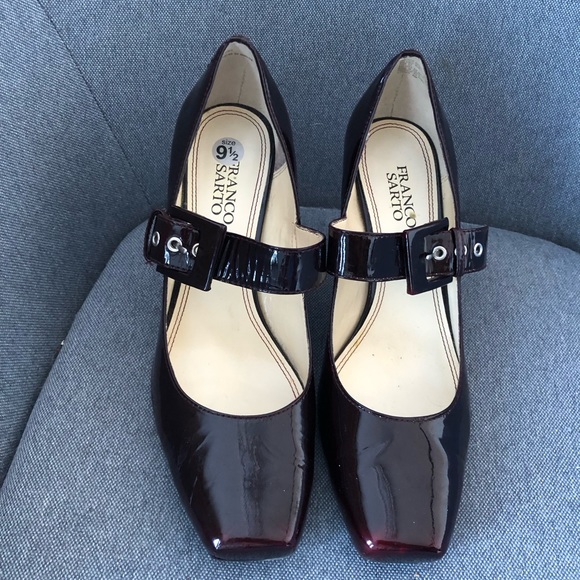 Franco Sarto Patent Leather Heels - Picture 2 of 12